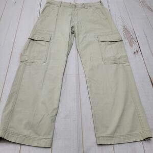 Vintage Levi's loose cargo pants baggy y2k tan khaki utility 32x30